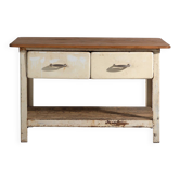 Table de travail industrielle avec tiroirs (c.1940) #75