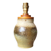 Pied de lampe en grès Bodin