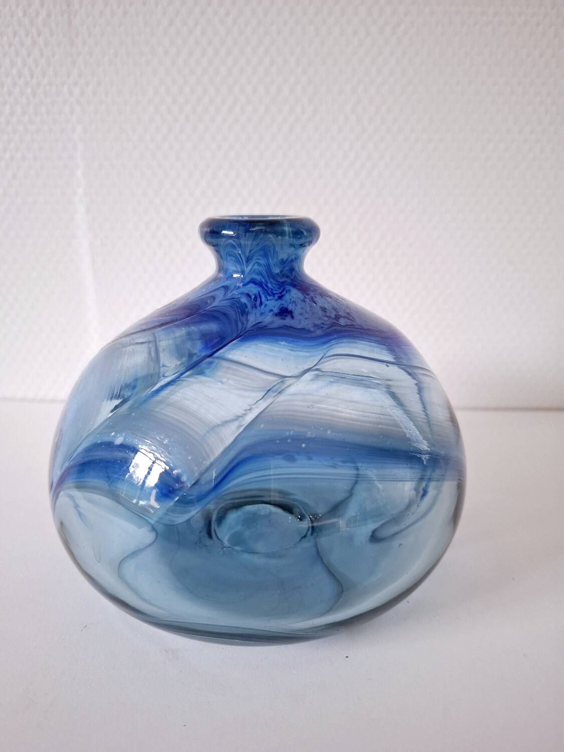 Allex 70s stamped ball vase