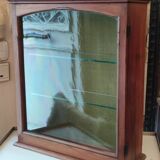 Old wall display case