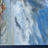 Seaside Hamlet Painting