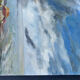 Seaside Hamlet Painting