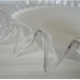 Ceiling lights in opaline serrated electrified 40-50 years
