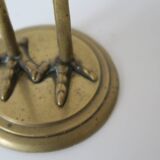 The decorative brass bird
