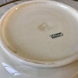 salad bowl Terre de Fer Longchamp model "Simone" late nineteenth