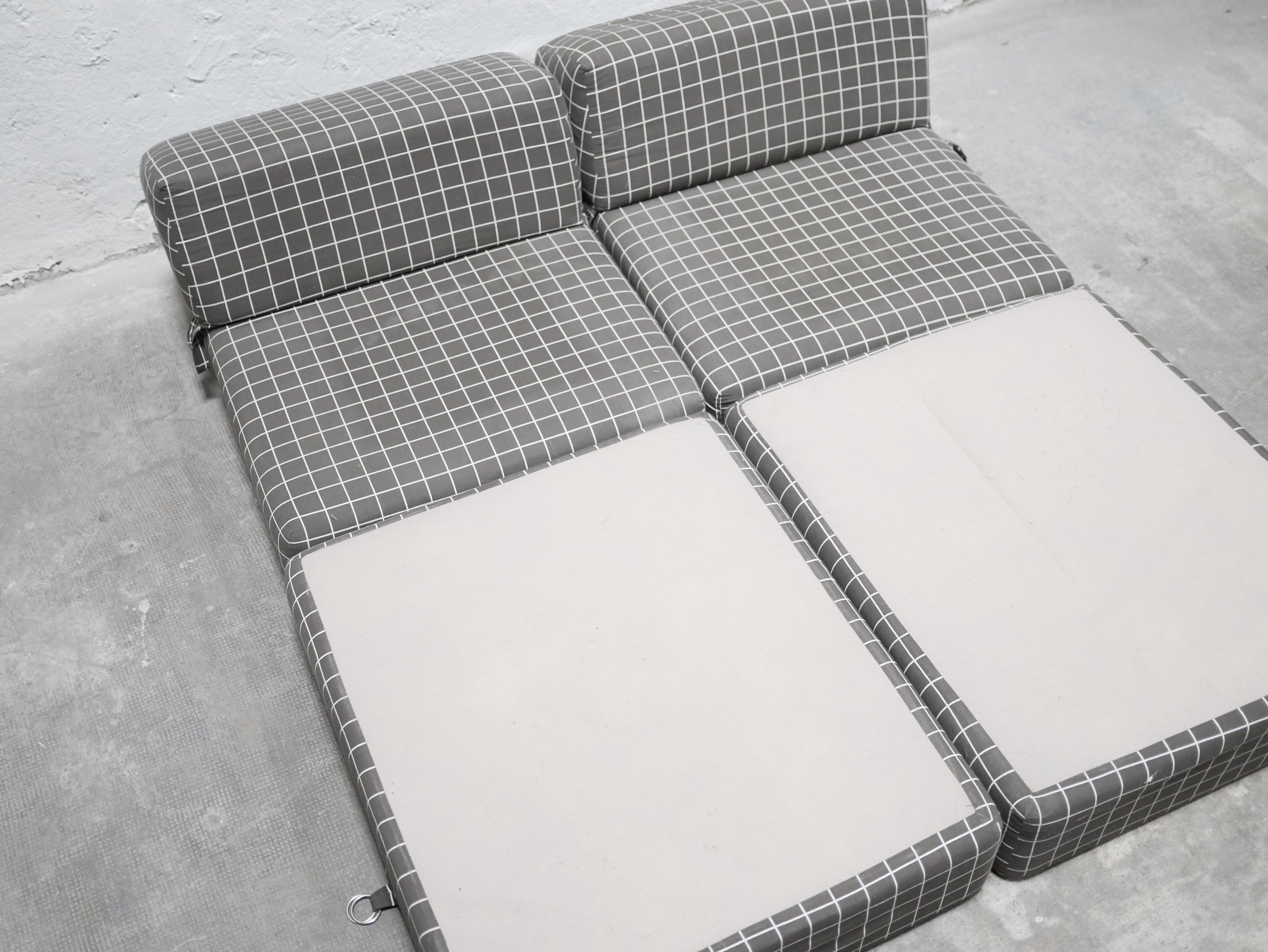 Vintage convertible chair