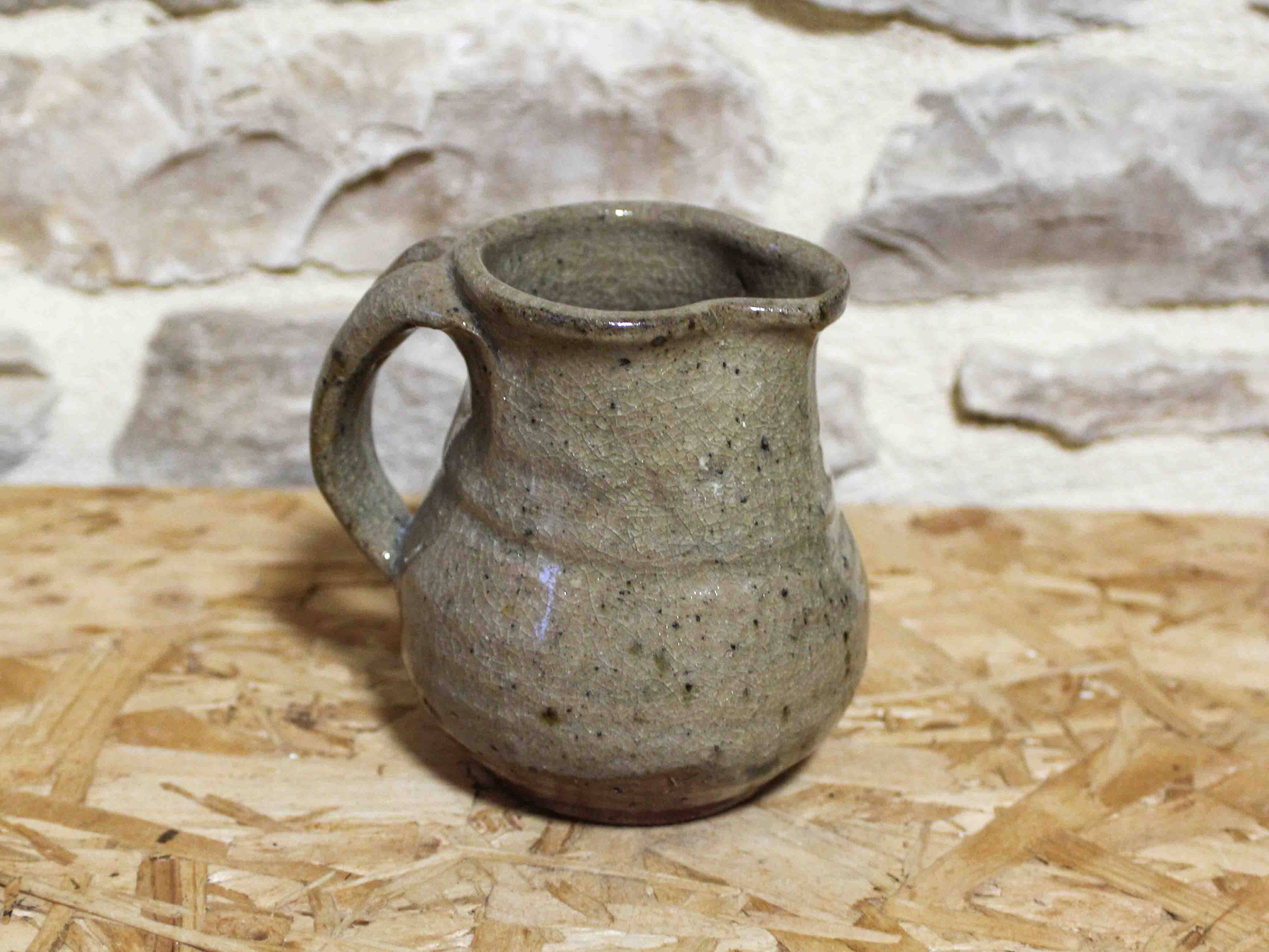 Stoneware pitcher by Georges Sybesma La Borne