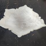 Frosted blown glass bowl from "Creazioni Silvestri Arte Murano