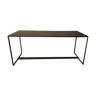 Caravan metal table