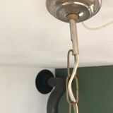 Rattan ball chandelier