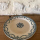 Ironstone plate Émile Bourgeois Excelsior model