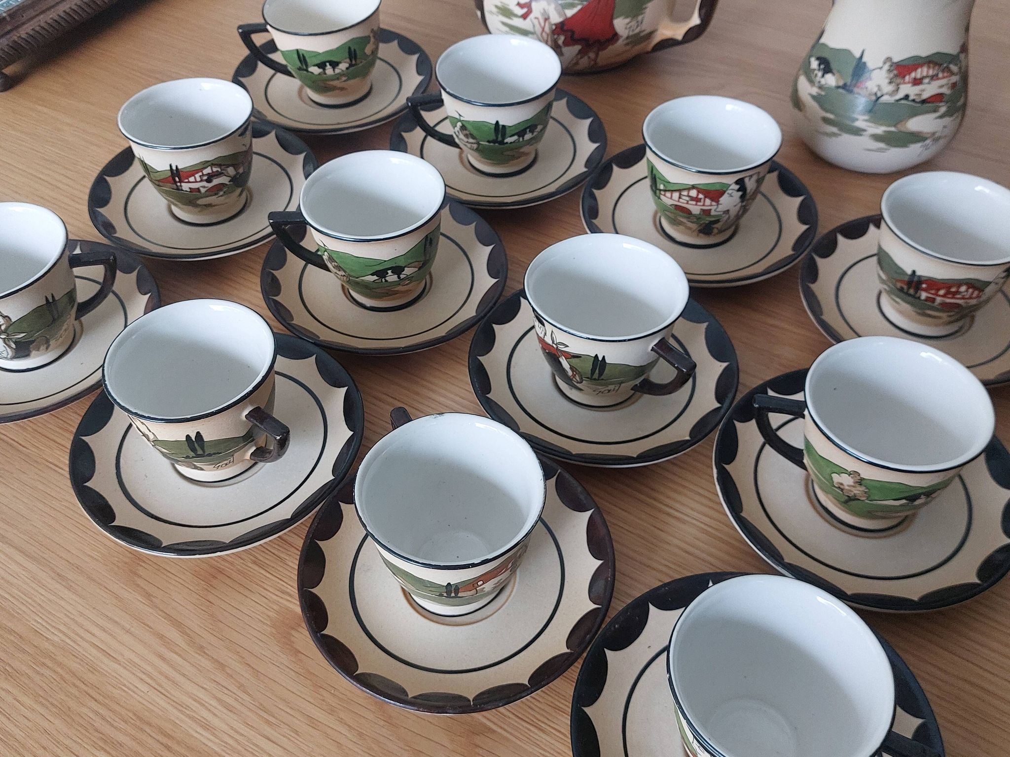 Service a vintage café René Gaitaud
