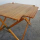Table colonniale de voyage