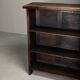 Spanish Rustic Brutalist Dry Bar Counter with matching Barstools