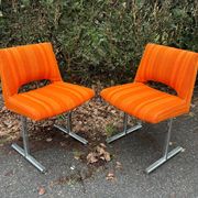 Pair of chairs by Georges Frydman