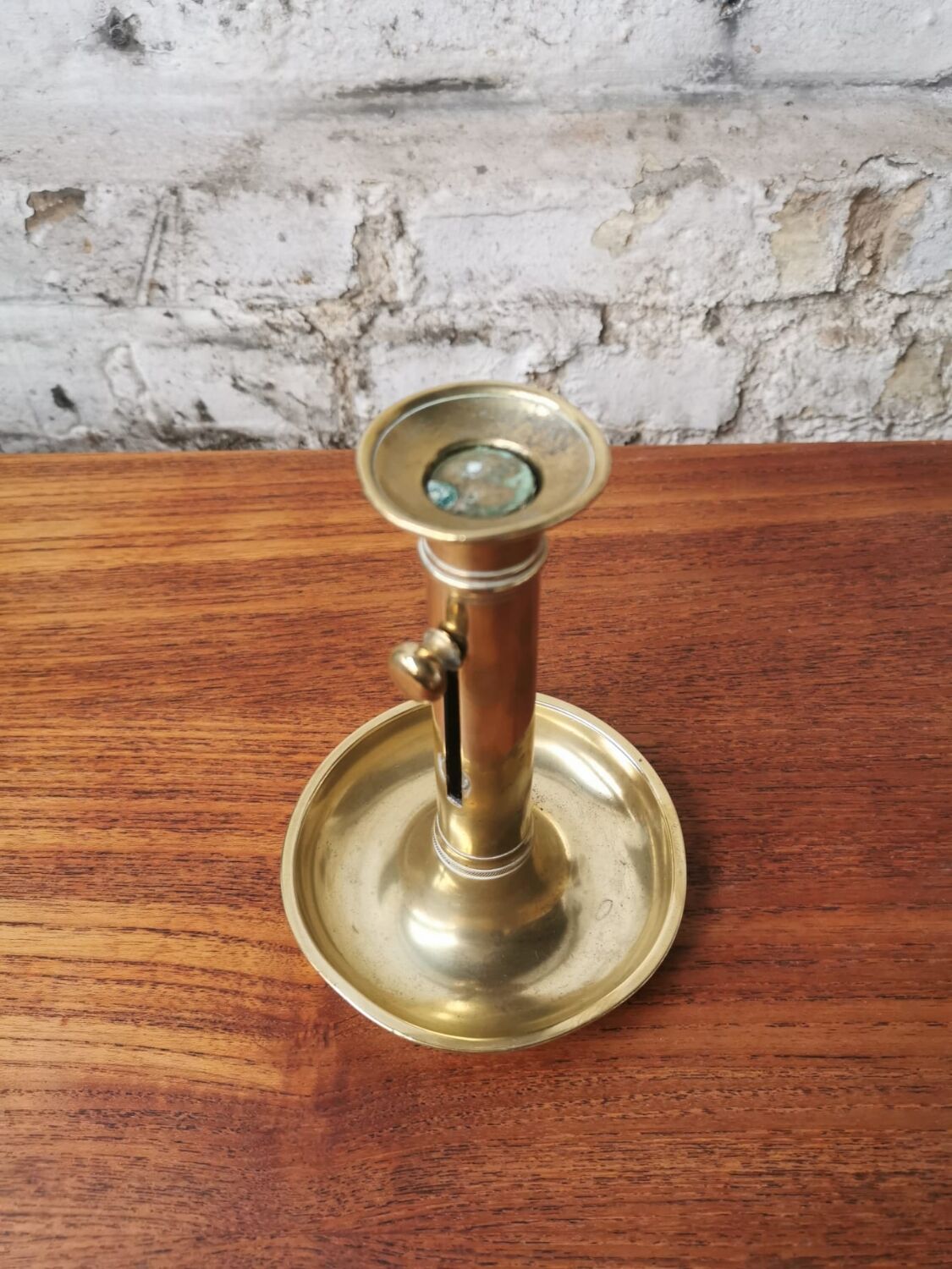 Brass candle holder