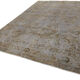 Hand-knotted persian vintage 1970s 250 cm x 333 cm purple wool carpet