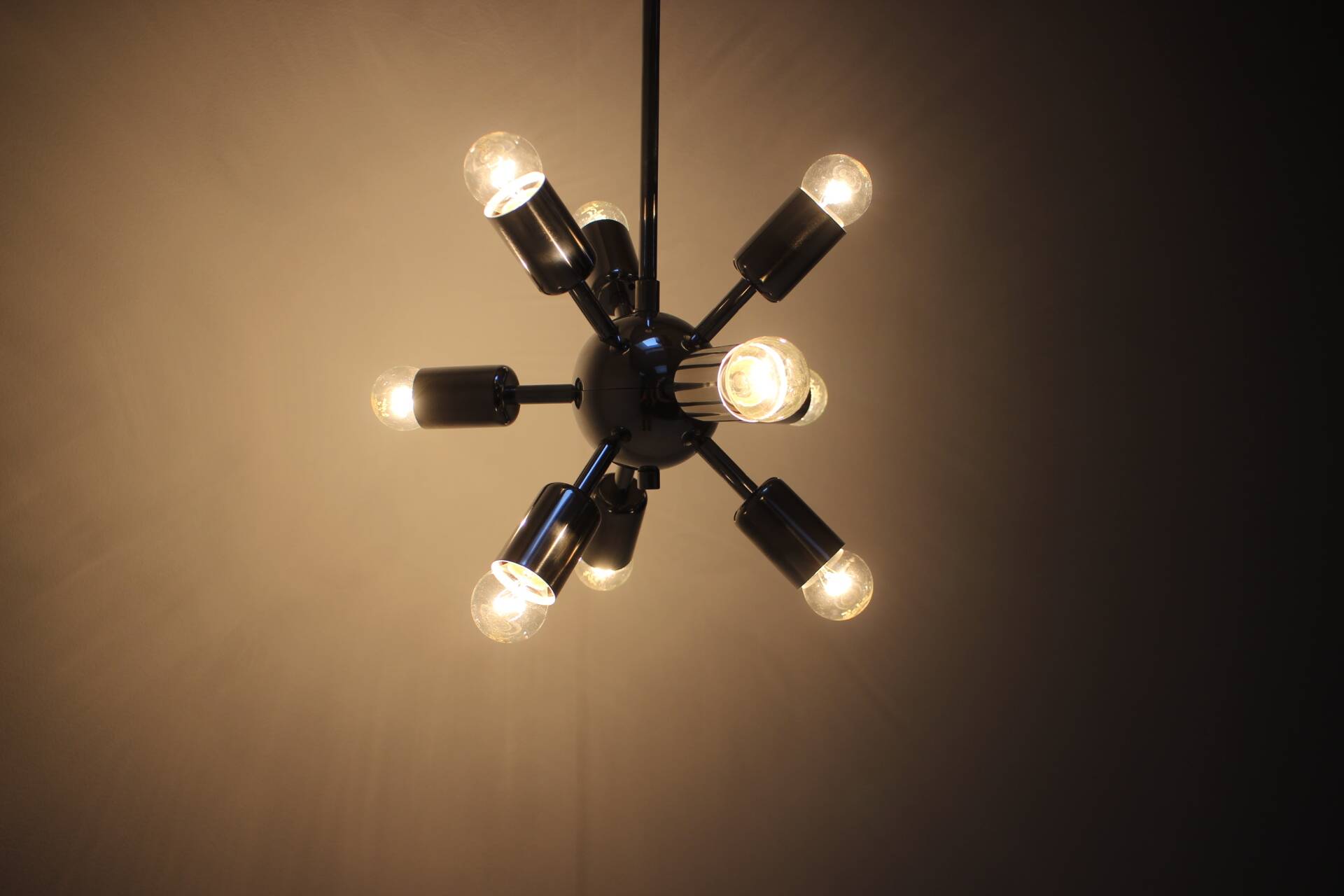 Chrome Pendant Sputnik by Drupol, 1970s