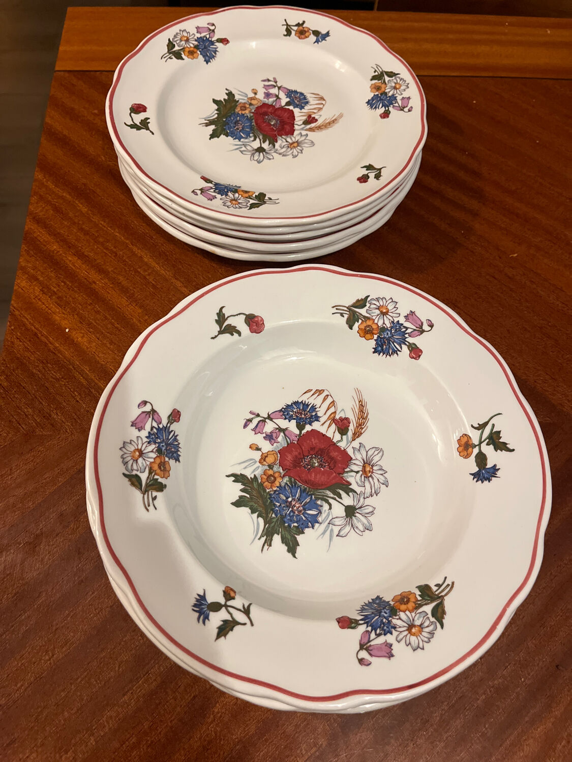 Sarreguemines dinnerware set