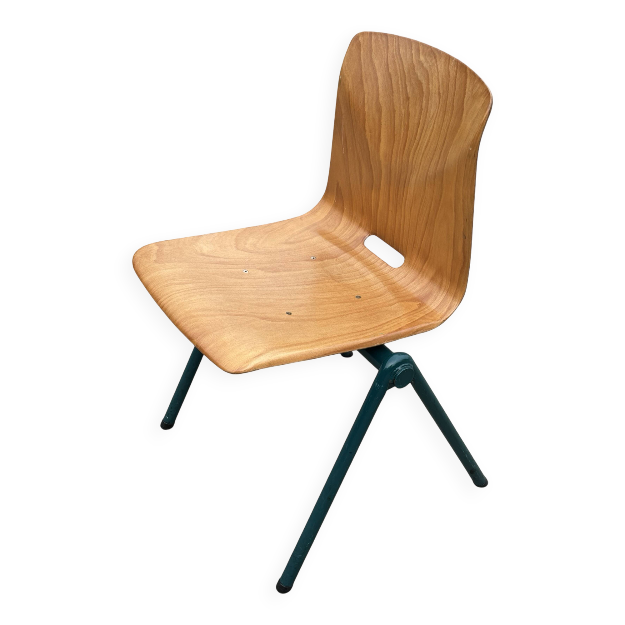 Vintage Dining Chair Industrial Pagwood from Woodmar 70's Design