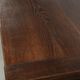 Antique French oak dining table from the early 19th century