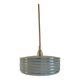 Clichy Glass Blue Portable Pendant Light