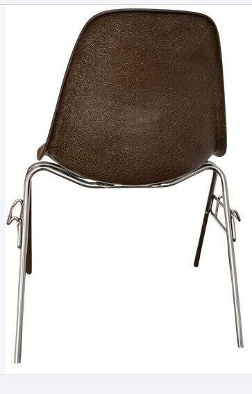 DSS Eames, Charles et Ray, Herman Miller Vitra fiberglass chair, 1970
