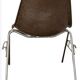 DSS Eames, Charles et Ray, Herman Miller Vitra fiberglass chair, 1970