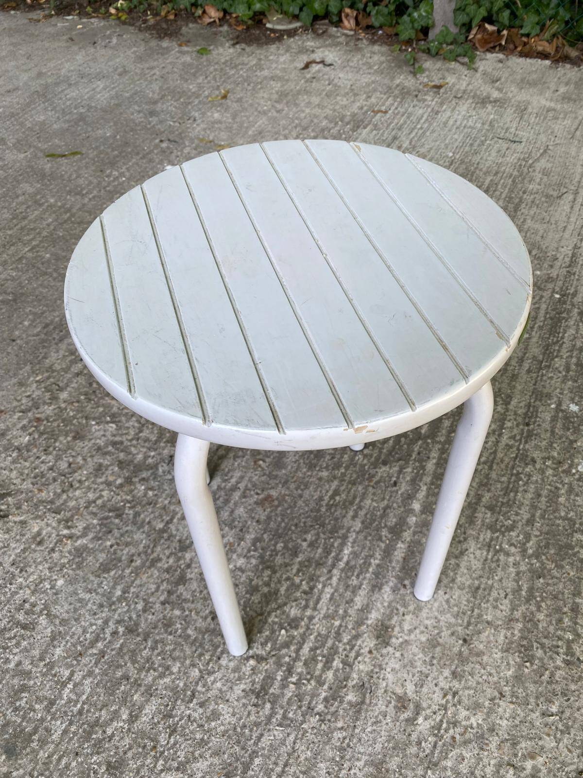Tabouret rond en bois Allibert