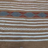 Tapis couloir fait main multicolore traditionnel 180x67cm