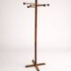 Sculptural wooden coat rack – 1960s modernist design