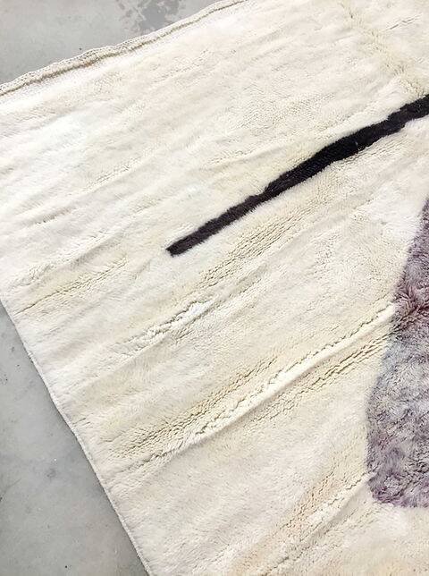 Traditional handmade Beni Ouarin rug size 150 x 250 cm