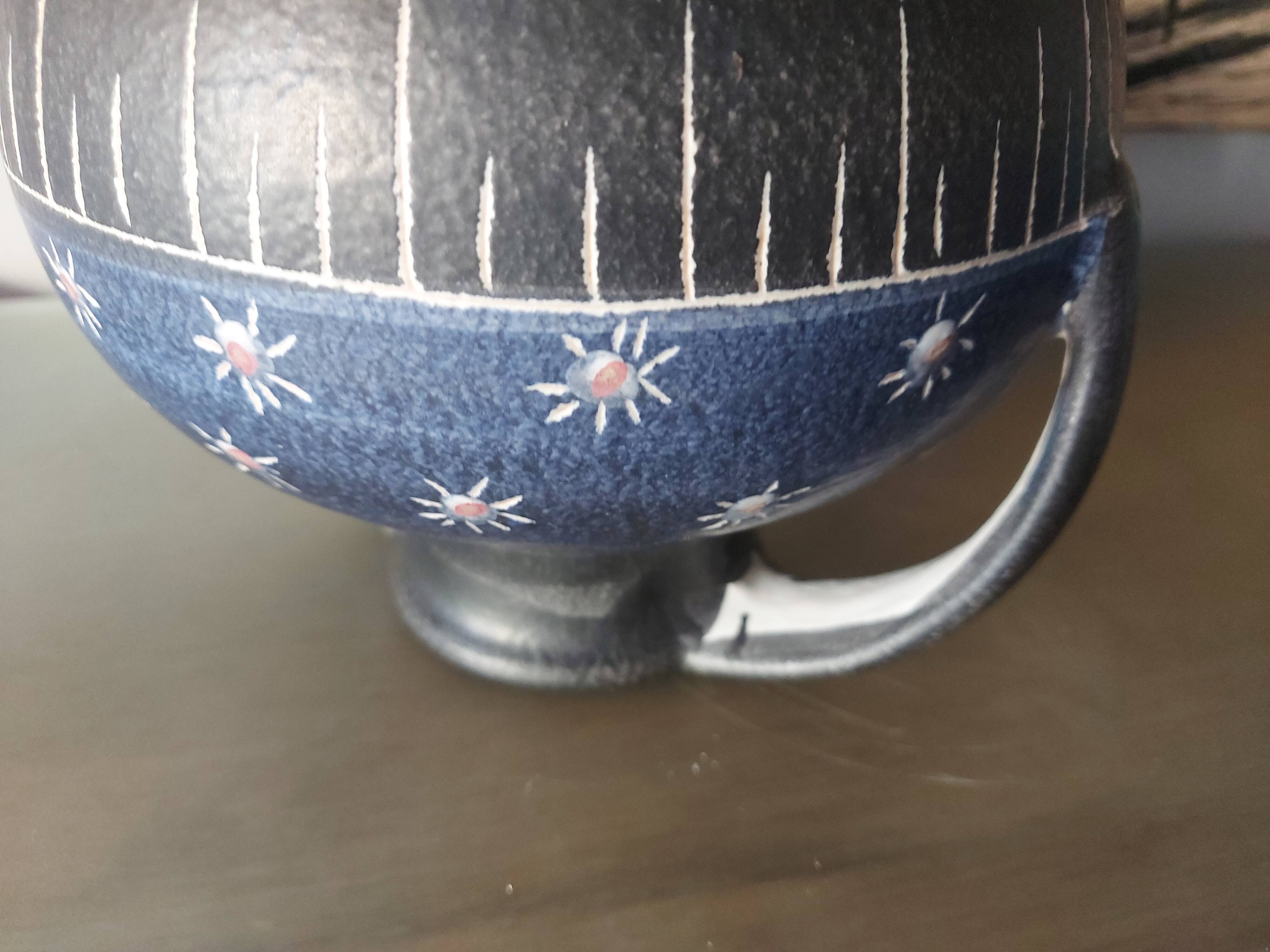 Italian ceramic vase Ita-lica Ars