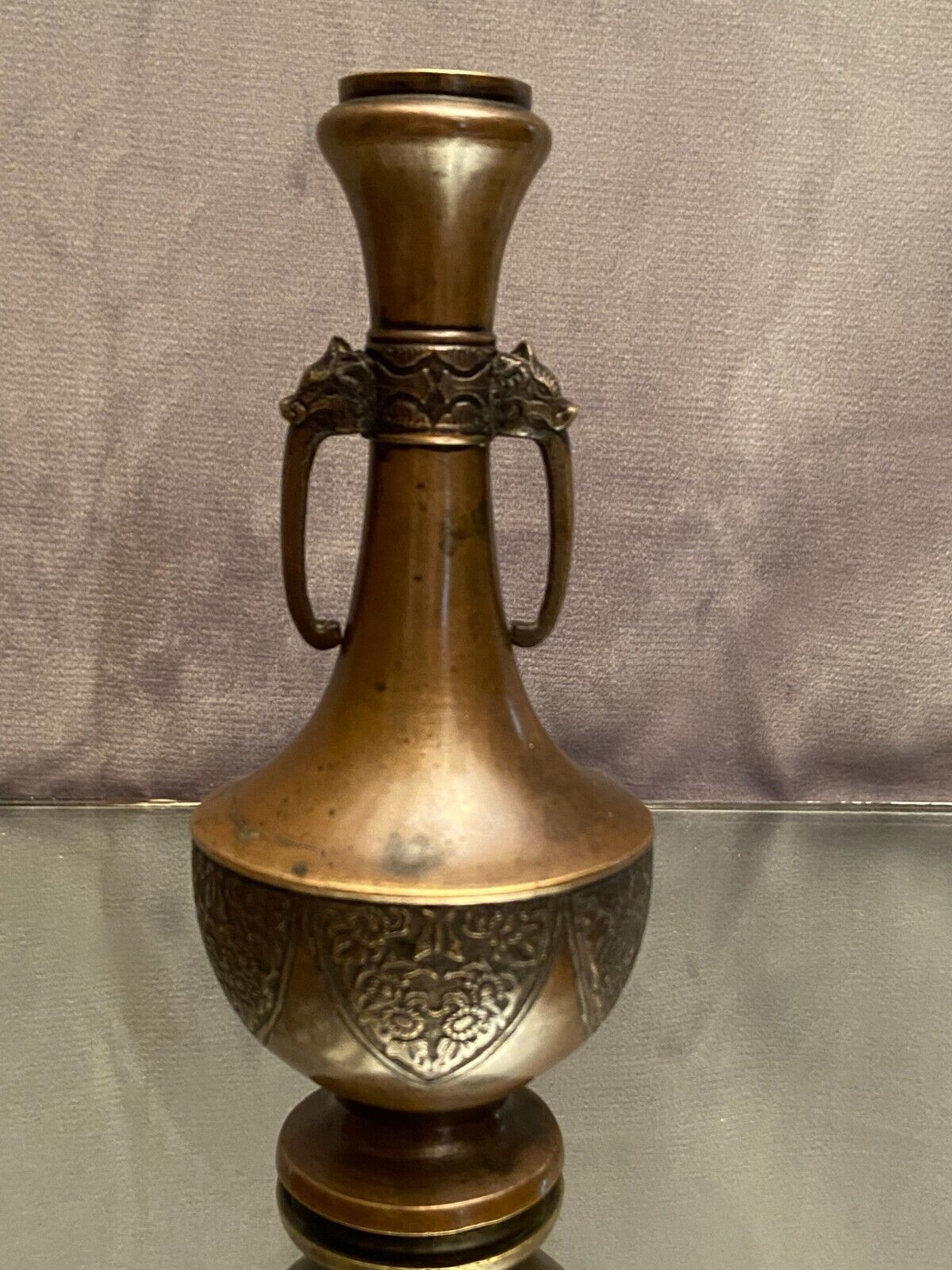 Bronze vase Japan XIX