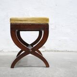 Stool base in X, old foot rest