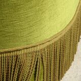 Paire de fauteuils crapauds en velours vert