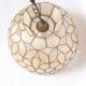 Grande suspension laiton et nacre