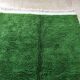 Tapis bérbere vert 3/2 mètre