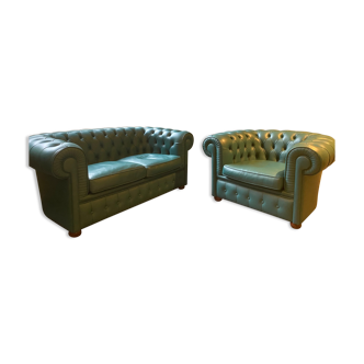 Italian armchair and sofa