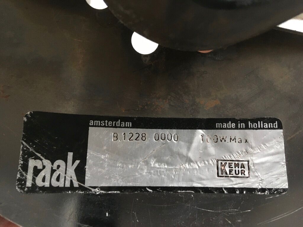 Chromium waterfall chandelier chromed by Raak holland 70