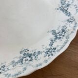 Plat rond 30 cm en faïence de Maastricht modèle Clara