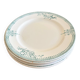 Iron earth dessert plate