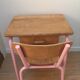 Ensemble bureau d’écolier Delagrave et sa chaise