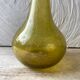 Bubble-blown glass solo flower vase