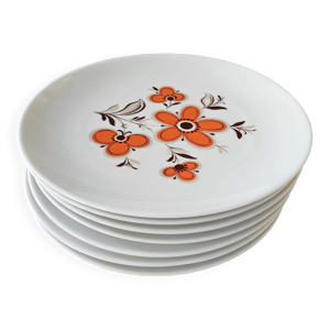 7 assiettes à dessert - bavaria