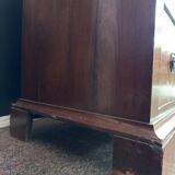 Restoration Style Walnut Veneer Chest of Drawers