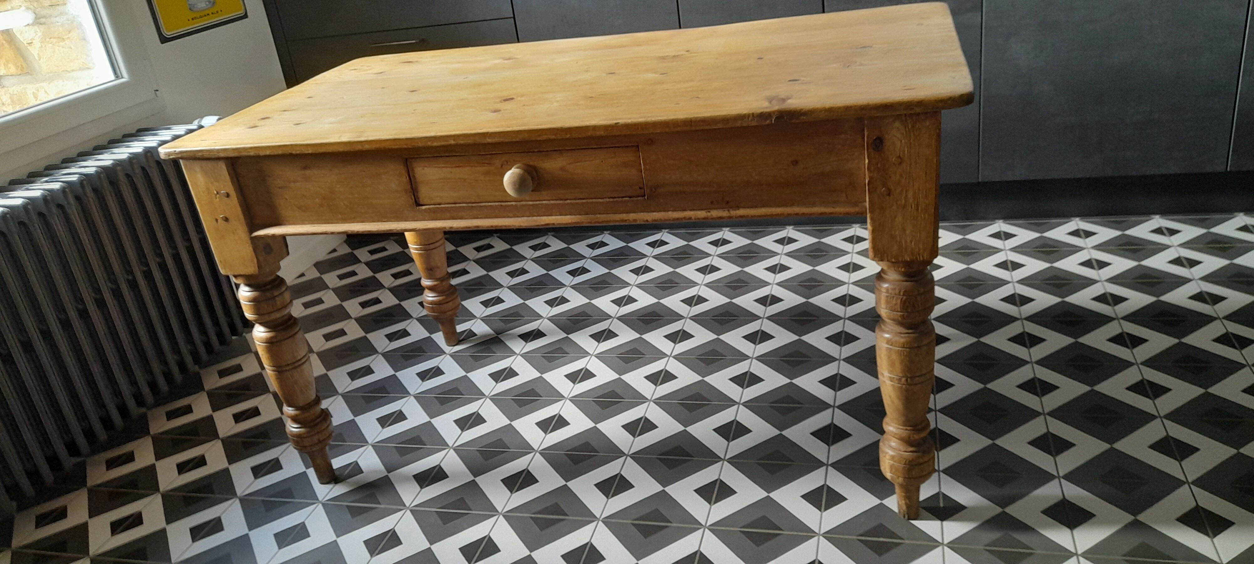Old English farmhouse table