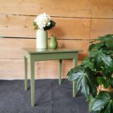 Olive green table