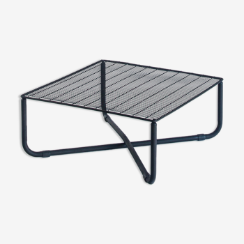 Vintage iron coffee table "Jarpen" by Niels Gammelgaard for Ikea, 1983