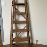 Antique 5-step stepladder